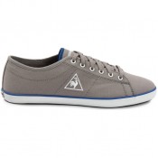 France Le Coq Sportif Slimset Toile Gris Chaussures Homme